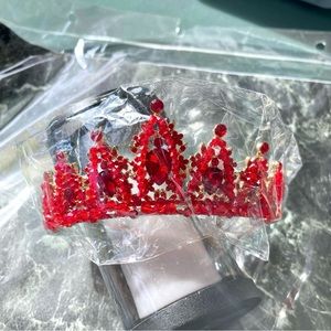 Red Crown Princess Tiara